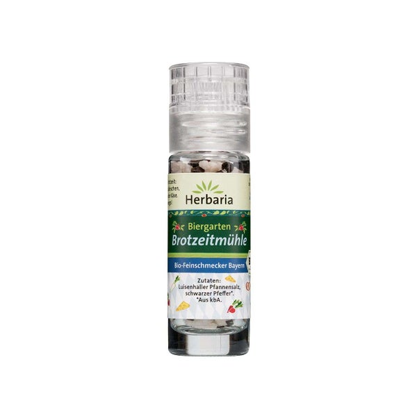 Herbaria Biergarten Brotzeitmühle Salz & Pfeffer Bio 16 g