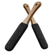 Fußschrubber Fersenschleifer Hornhautentferner Pediküre Schw 1 St