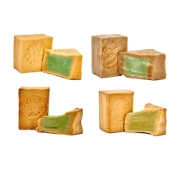Aleppo Seifen Paket 4 Naturseifen Körperseife Duschseife 4x200 g