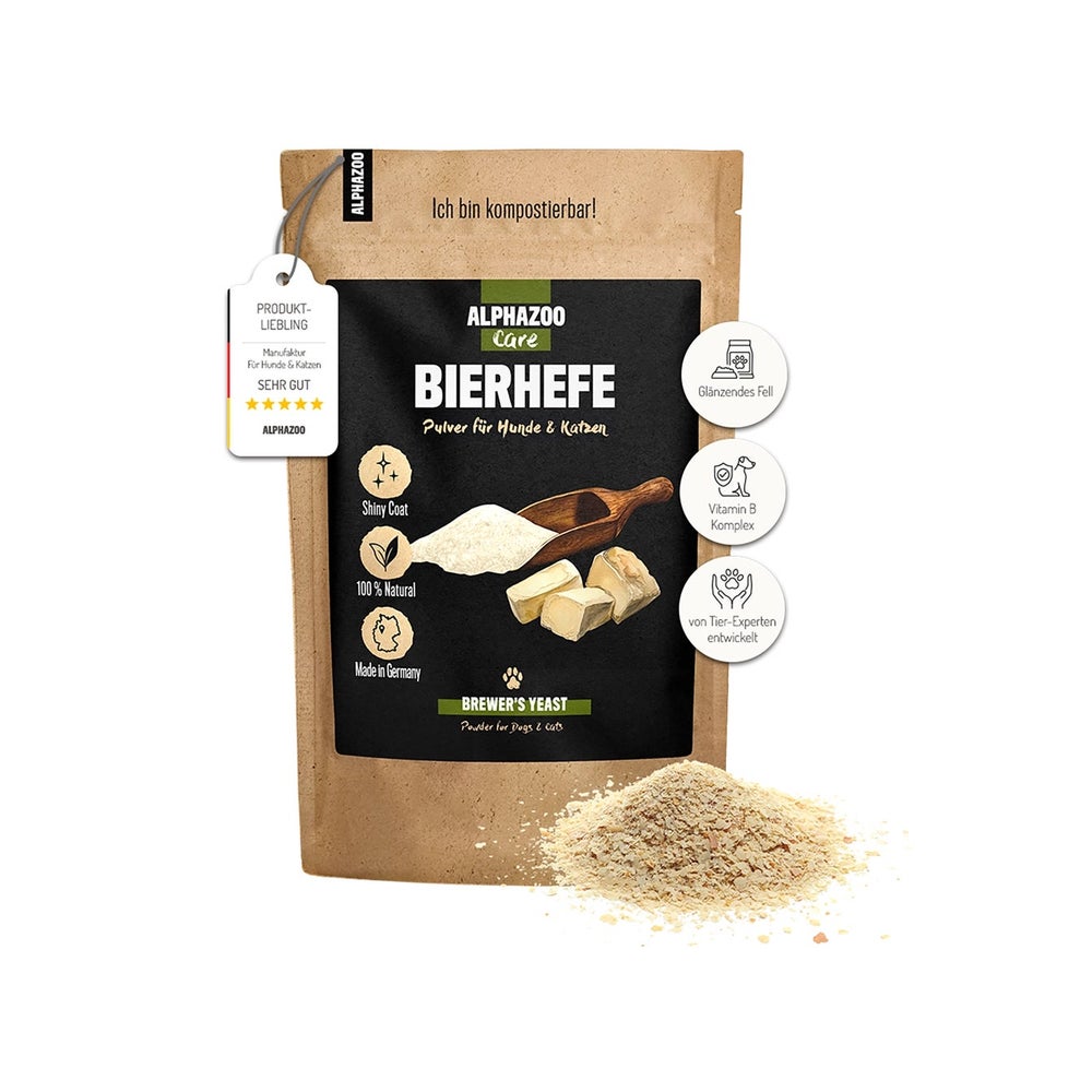 Bierhefe Pulver für Hunde 250 g