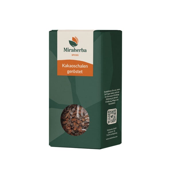 Miraherba Bio Kakaoschalen geröstet, angebrochen 100 g