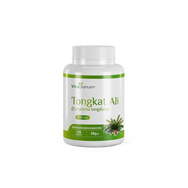 VitaSanum®- Tongkat Ali (Eurycoma longifolia) 200 mg 100 Kapseln 100 St