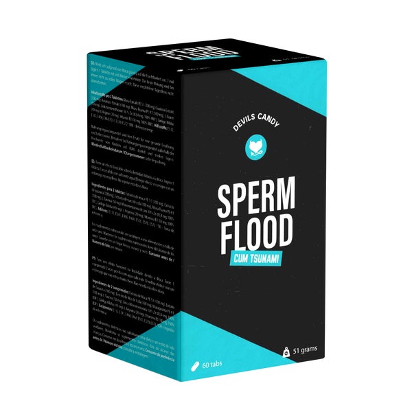 Sperm Flood – Natürliche Steigerung des Spermavolumens (60 Tabletten) 60 St