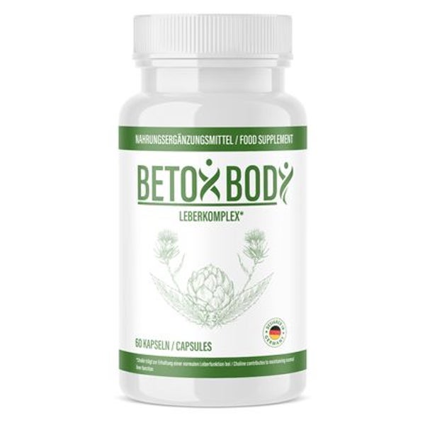 Betox Body Kapseln | Entschlacken | Leberkomplex 60 St