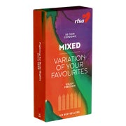 Produktabbildung: RFSU Mixed, 30 Kondome, verschiedene Aromen und Formen (30 Kondome) 30 St