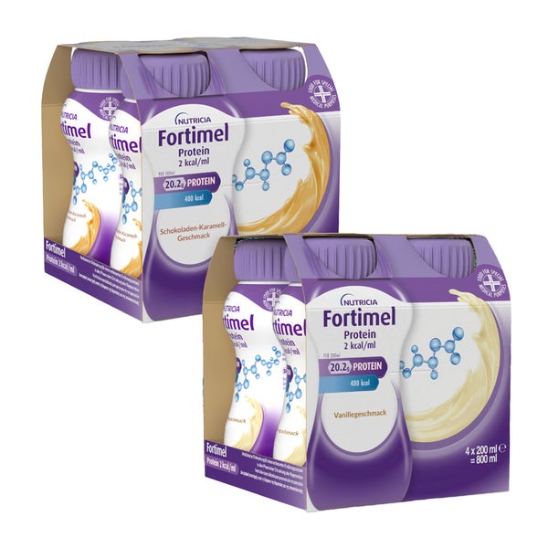 Set Fortimel2kcal Schoko-Karam Vanil 1 Set