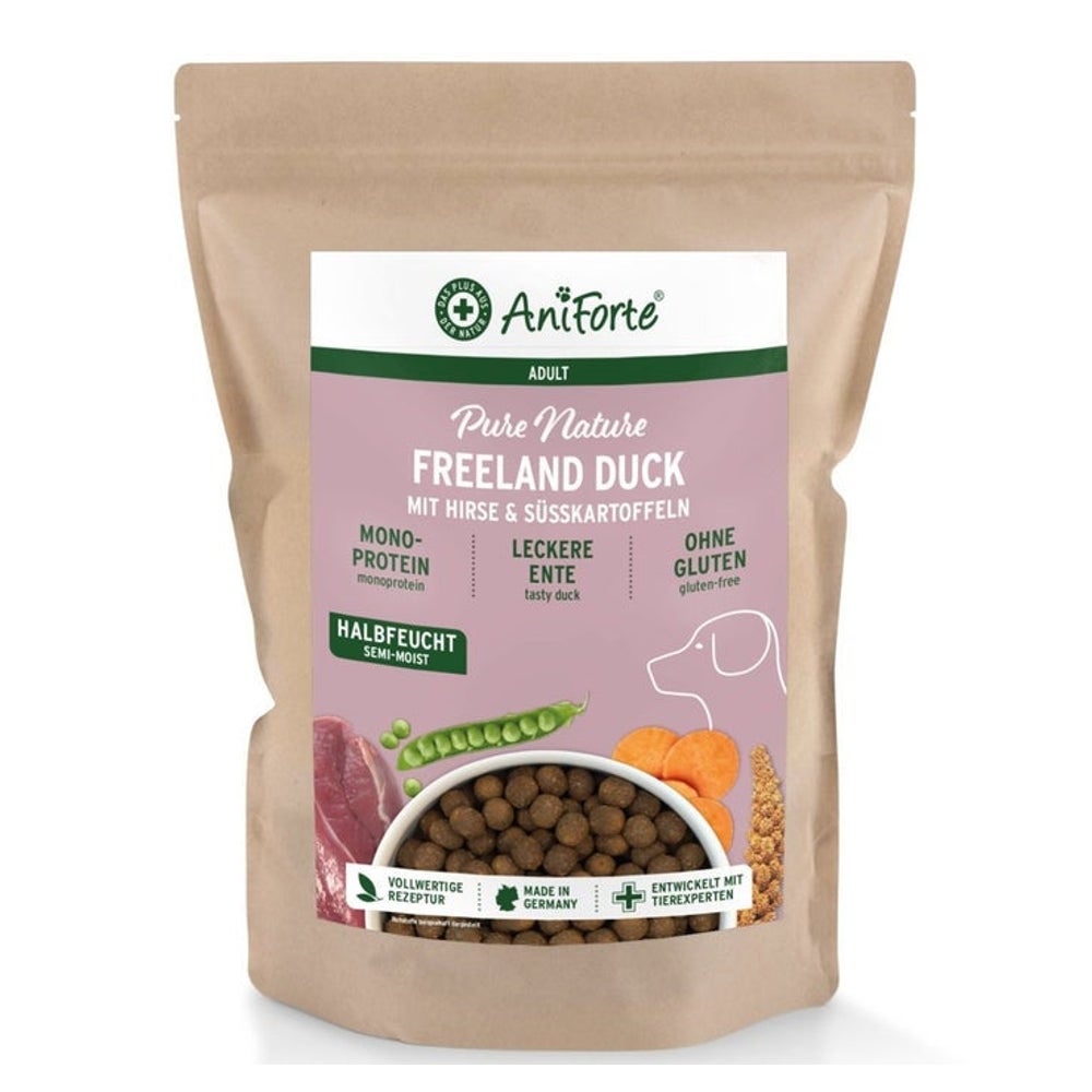 AniForte Trockenfutter FreelandDuck - Leckere Ente mit Hirse 2000 g