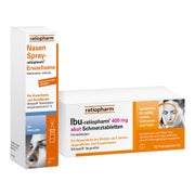 ratiopharm Nasenspray Erw + IBU 400 1 Set