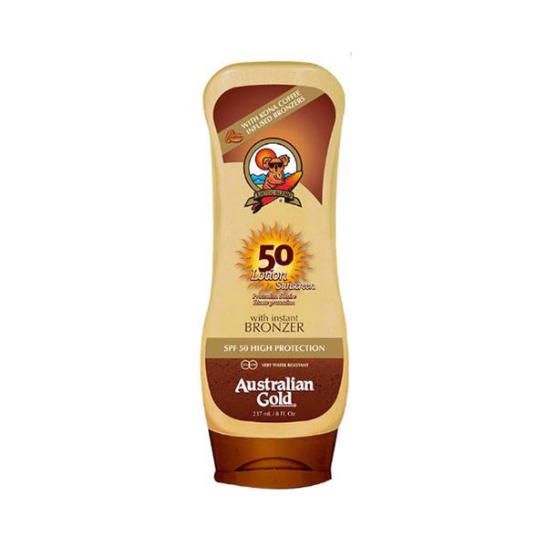 Australien Gold SPF 50 Spray mit Bronzer