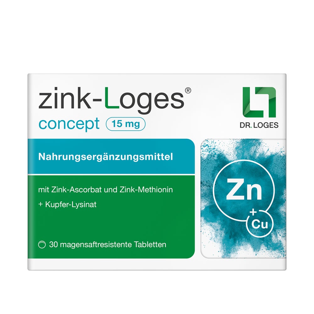 zink-Loges concept 15 mg 30 St