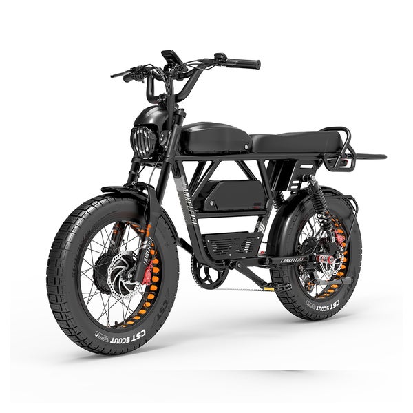 LANKELEISI X-Black Knight E-Bike mit 48V 45Ah Akku 1 St