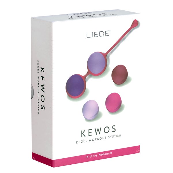 Liebeskugel-Set, 4 Gewichte (15g–55g), Ø 3,2 cm Cerise/Candy (4 Stück) 4 St