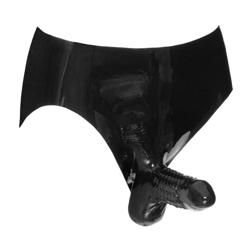 Late X - Latex Herren Slip mit genoppter Penishülle 1 St online kaufen