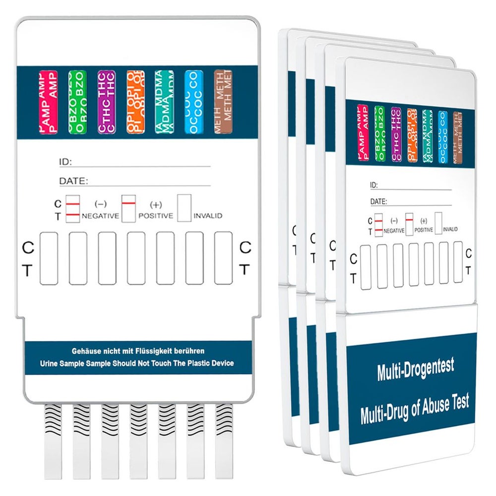 BMUT 7in1 Multi Drogenschnelltest 5 St