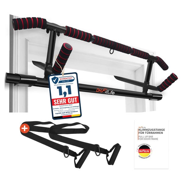 DH FitLife Türrahmen Klimmzugstange ohne Schrauben 1 St