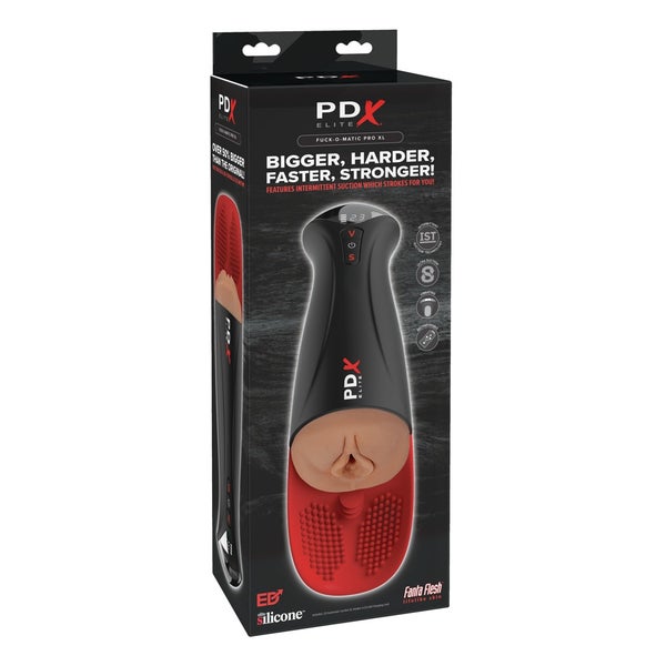 PDX - O-Matic Pro XL - Masturbator mit Hodenstimulator 1 St
