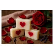 Handgemachte Glycerin Seife mit Ziegenmilch Love 100 g