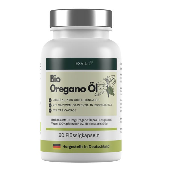 EXVital® Bio Oregano Öl, 60 Flüssigkapseln 35 g