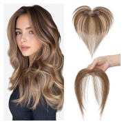 Clip in Pony Damen 5x12.5cm Seitenpony #4 27 Mittelbraun Dun 1 St