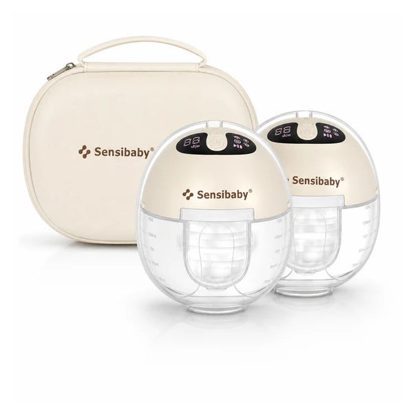 Sensibaby TwinFlow Duo Milchpumpe - freihändig und kabellos - 9 Saugstufen 1 St