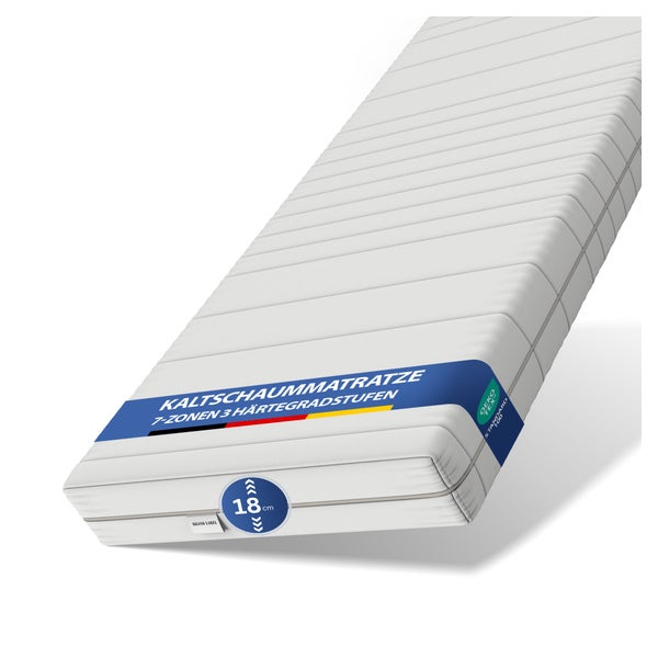 hERZtal Sleepmaster 18 Kaltschaummatratze medium 80x200 cm