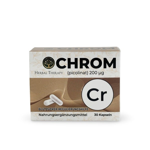 Herbal Therapy Chrom (Picolinat) 200 μg 30 St