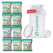 CaloVital Probierpaket Classic 9er Pack + Shaker 450 g