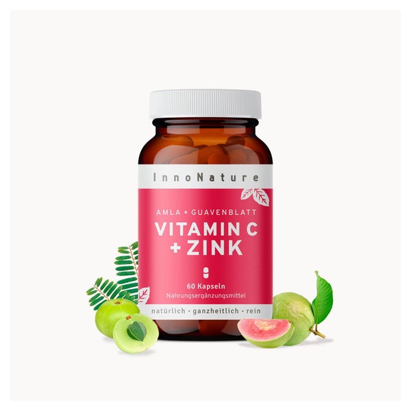 InnoNature Vitamin C + Zink Kapseln 60 St