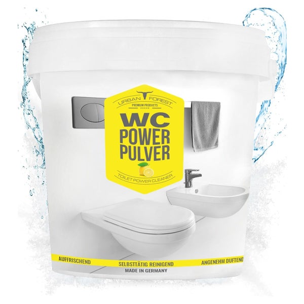 URBAN FOREST WC Power Pulver Toilettenreiniger 1kg 1000 g