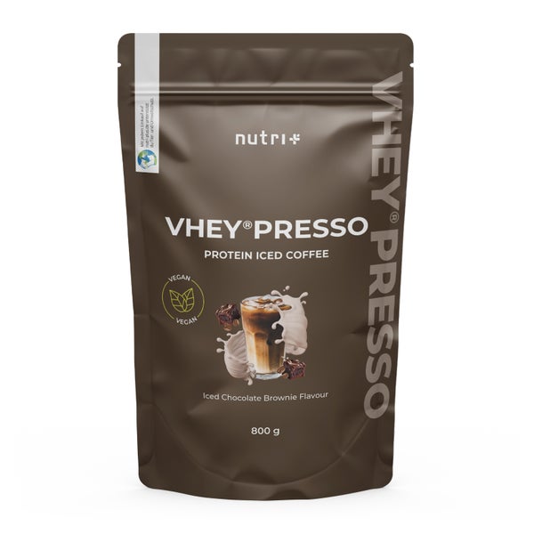 nutri+ Protein Kaffee Pulver Vegan - Chocolate Brownie 800 g