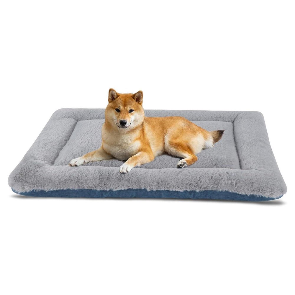 Hundebett Hundematte Hundedecke Katzenkissen M(76*50cm) Grau 1 St