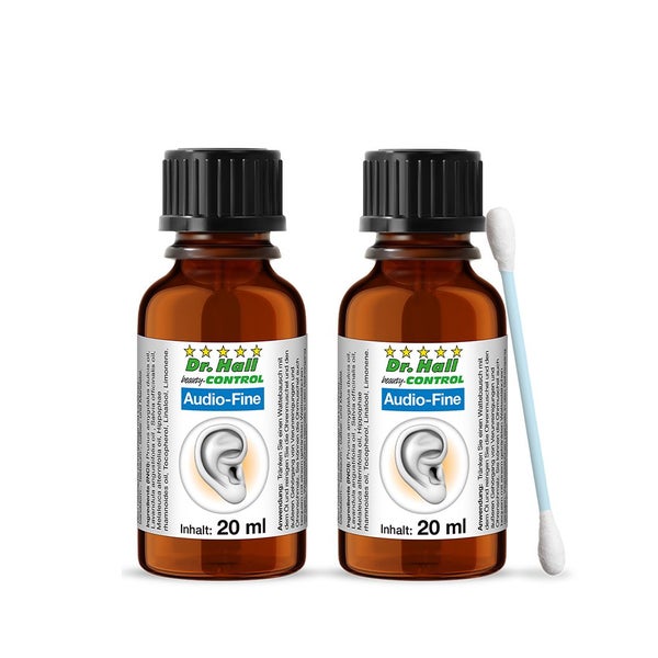 Dr. Hall Audio-Fine Ohrenpflege-Öl, 2er Pack 2 St