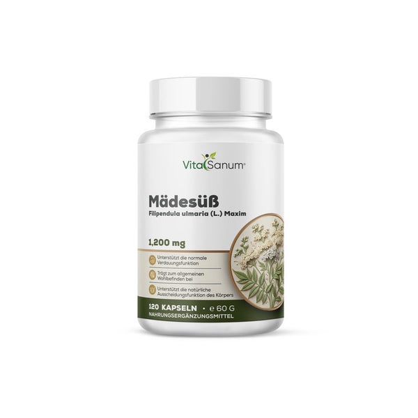VitaSanum® Mädesüß (Filipendula ulmaria (L.) Maxim.) 1.000 mg pro Tagesportion 120 St