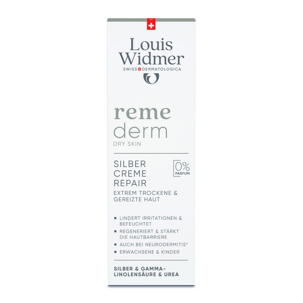 Widmer Remederm Dry Skin Silber Creme Repair O.p. 75 ml