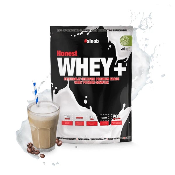 Sinob Honest Whey+ Eiskaffee 820g