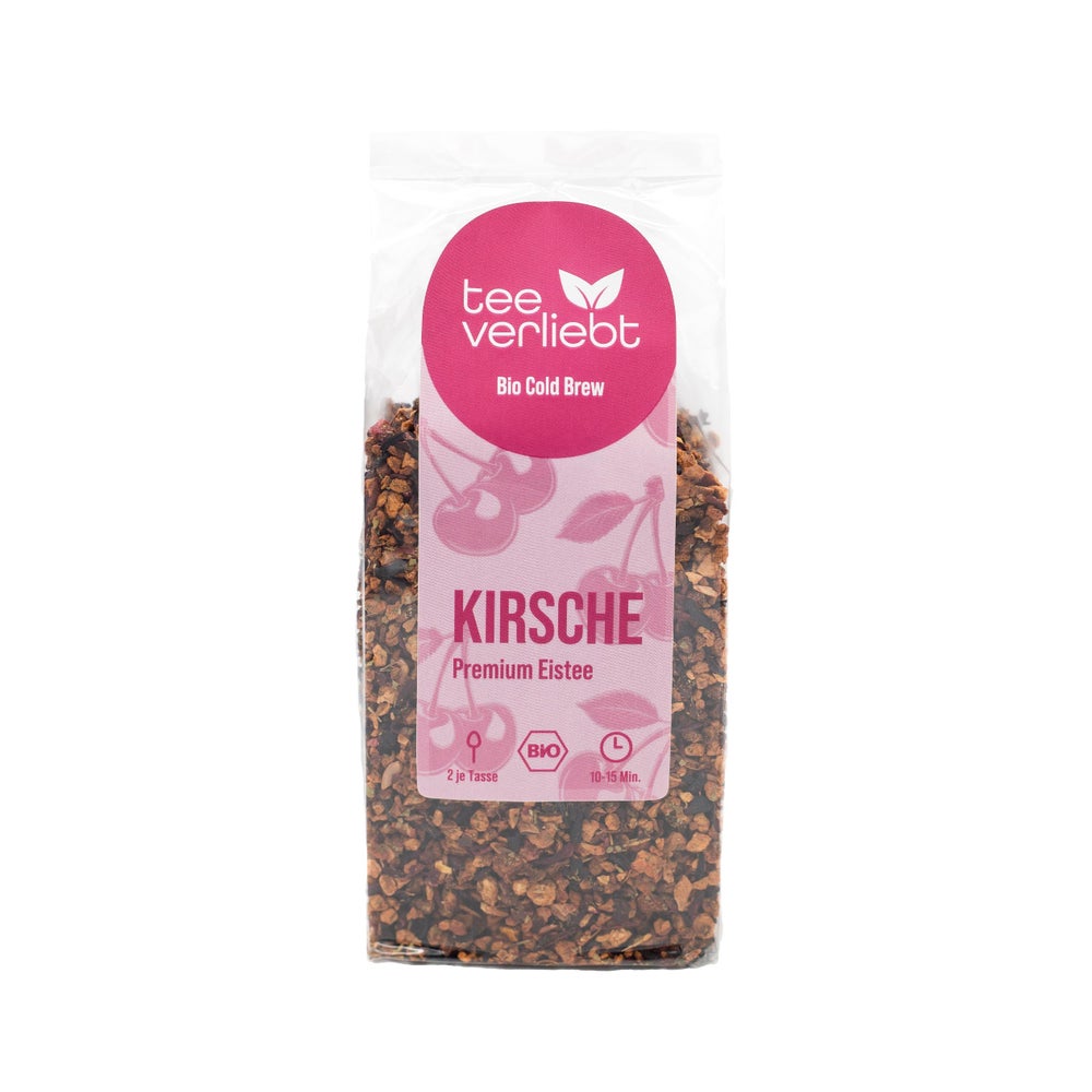 teeverliebt – Kirsche Bio Cold Brew | Premium Bio Eistee 100 g