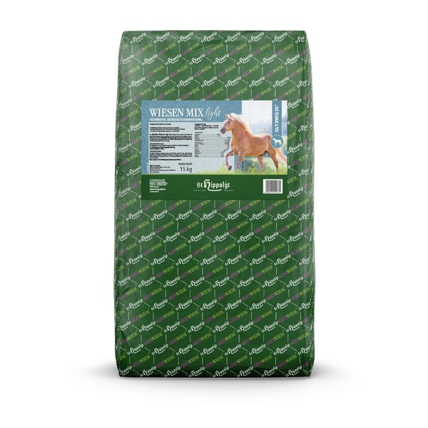 Glyxwiese Wiesen Mix LIGHT für Pferde 15 kg