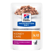 HILL'S Prescription Diet Feline k/d Rind 12x85 g 1,02 kg
