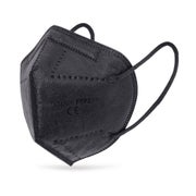 CN FFP2-Maske schwarz - einzeln verpackt (25er Box) 25 St