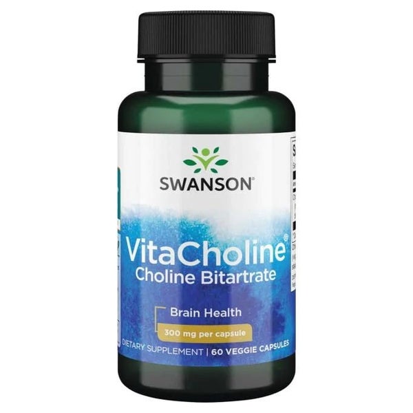 VitaCholine® Cholinbitrat 300 mg, vegetarische Kapseln 60 St