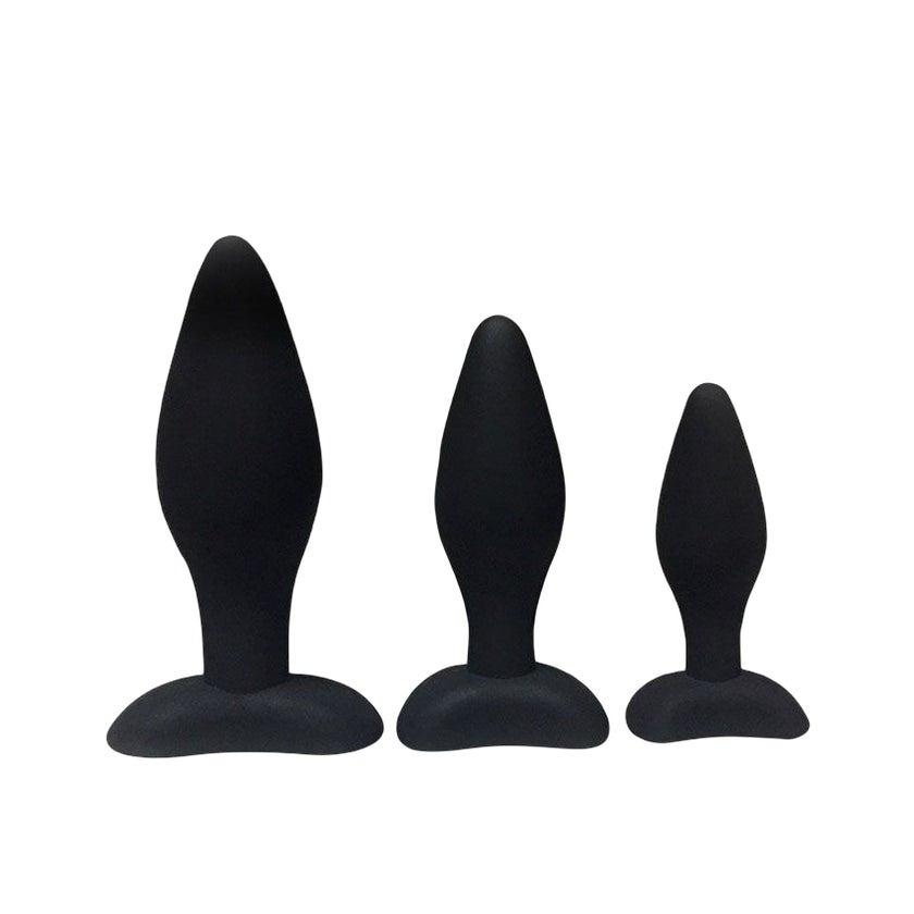 Anal Plug Set aus Silikon S/ M/L 1 St online kaufen | DocMorris