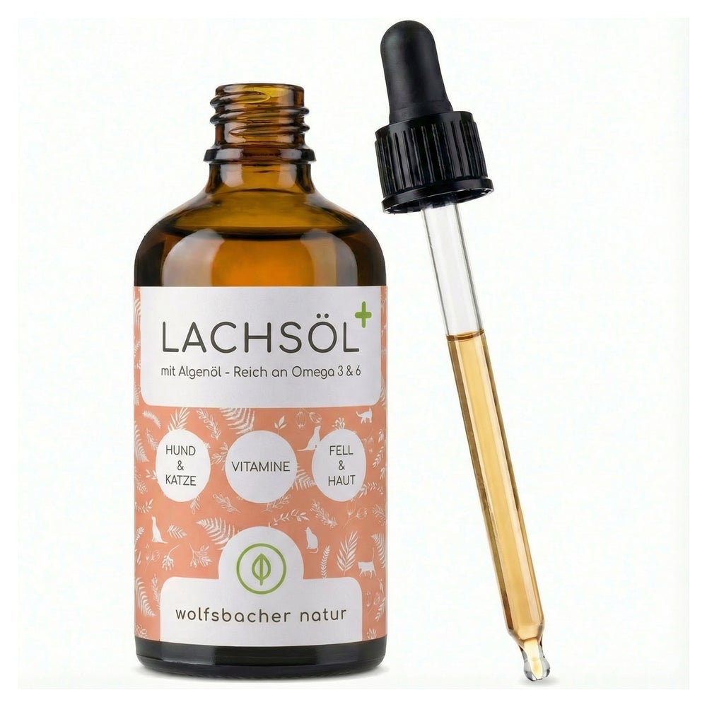 Wolfsbacher Natur Lachsöl PLUS 100 ml