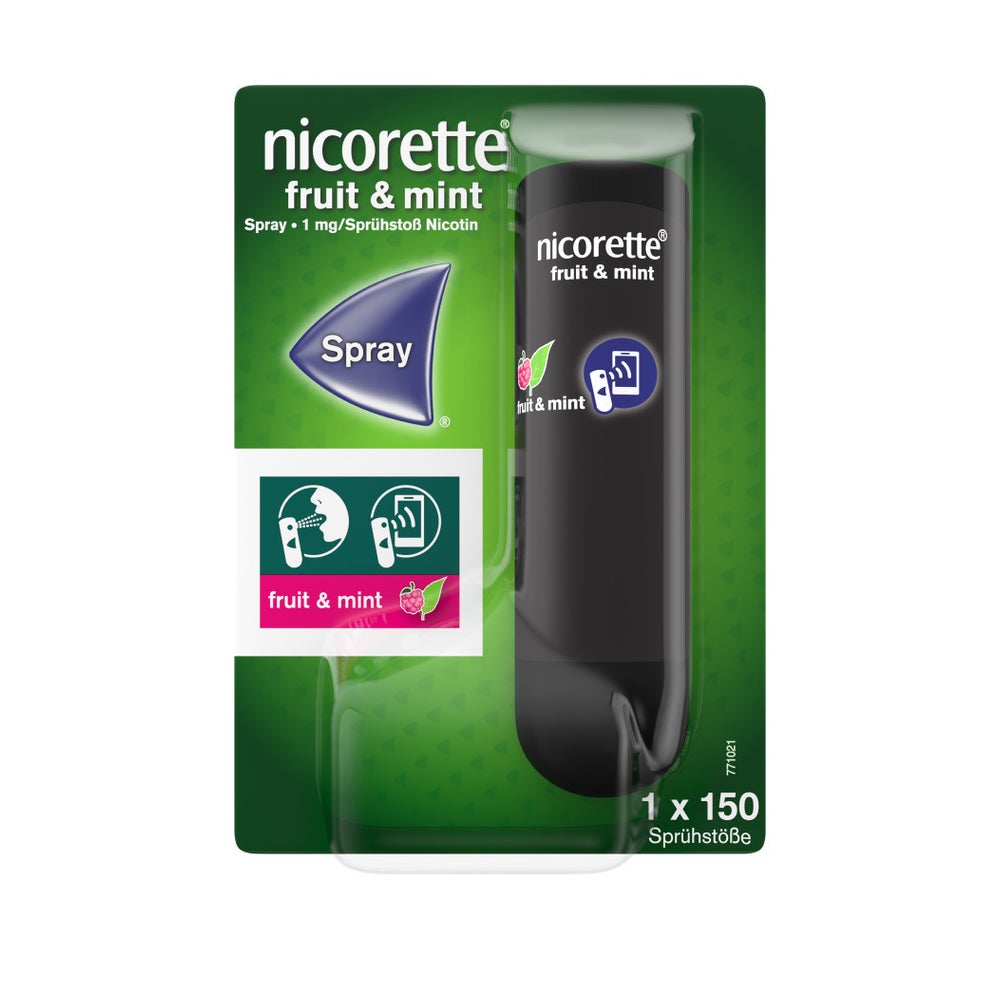 nicorette fruit & mint Spray 1 St