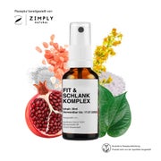 Zimply Natural FIT & SCHLANK KOMPLEX - Pflanzbasierte Rezeptur 30 ml