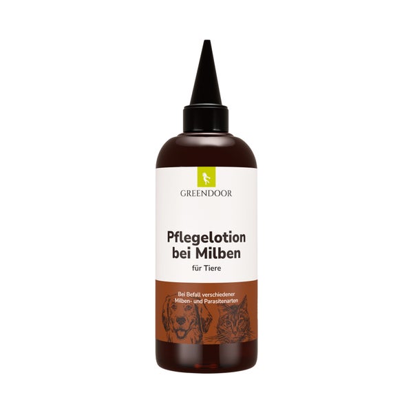 GREENDOOR Pflegelotion bei Milben für Tiere 250 ml