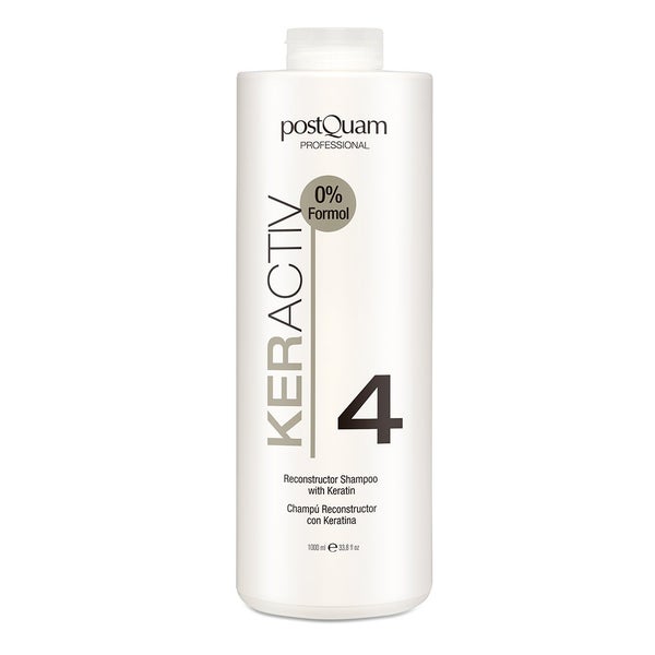 Postquam HAIR CARE RECONSTRUCTOR SHAMPOO WITH KERATIN 1000ML  .