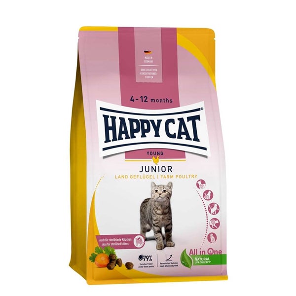 Happy Cat - Junior Land Geflügel 10 kg