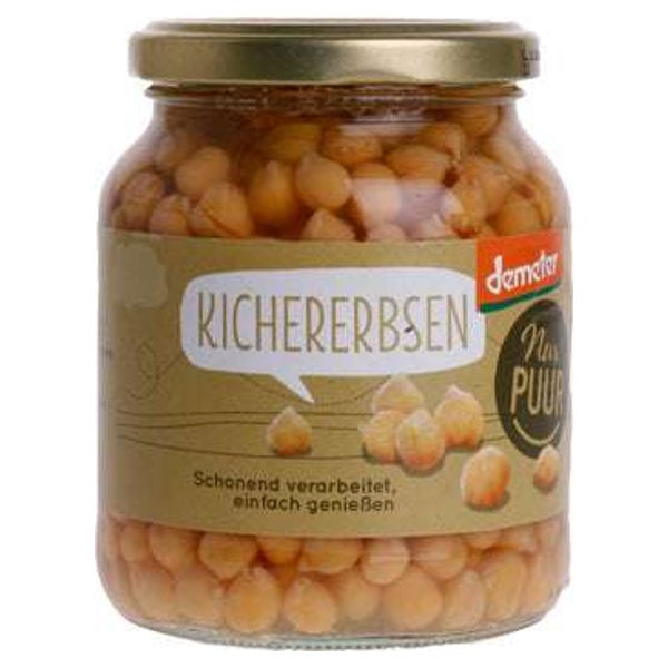 Kichererbsen im Glas Bio 350 g