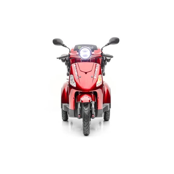 Seniorenmobil P1000, Lithium-Akku, 25 km/h, 1000 Watt, Rot 1 St