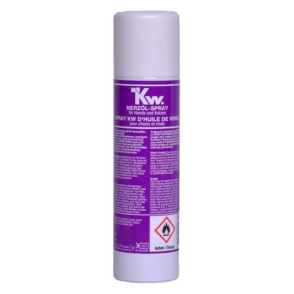 KW Nerzöl-Spray für seidiges Hunde- und Katzenfell 220 ml